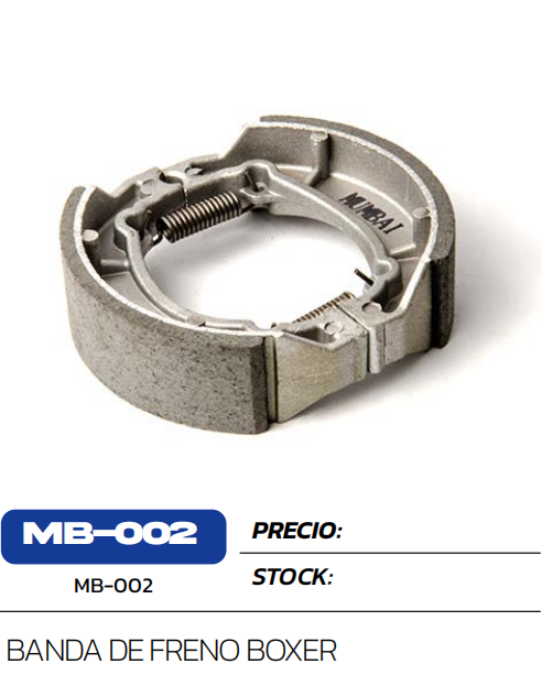 Banda De Freno Boxer