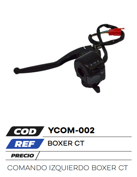 COMANDO IZQUIERDO BOXER