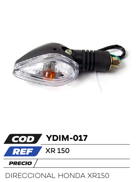 DIRECCIONAL HONDA XR150
