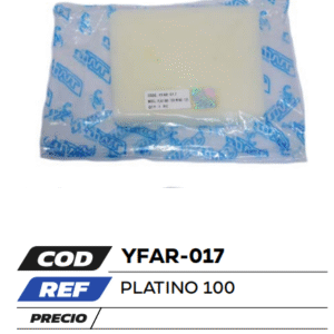 FILTRO AIRE B PLATINO 100/WIND  (ESPUMA)