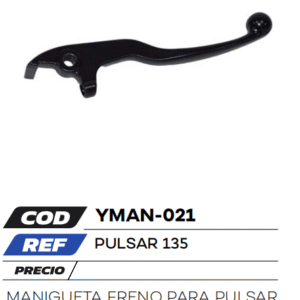 MANIGUETA DE FRENO PARA PULSAR