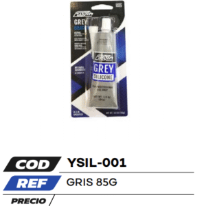 SILICONA GRIS 85G TWIN