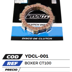 DISCOS CLUTCH BOXER CT 100