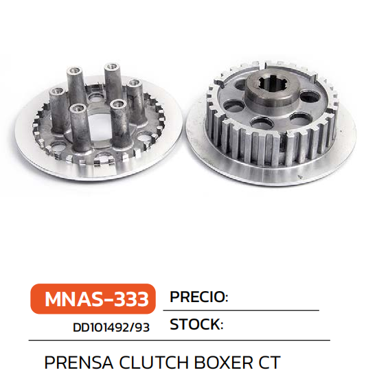 PRENSA CLUTCH BOXER CT