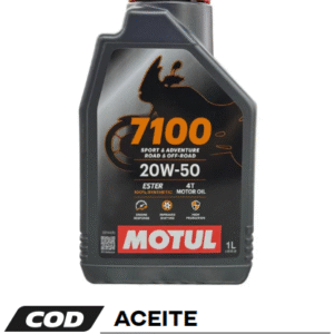ACEITE MOTUL 7100 20W50 4T SYNTHETIC